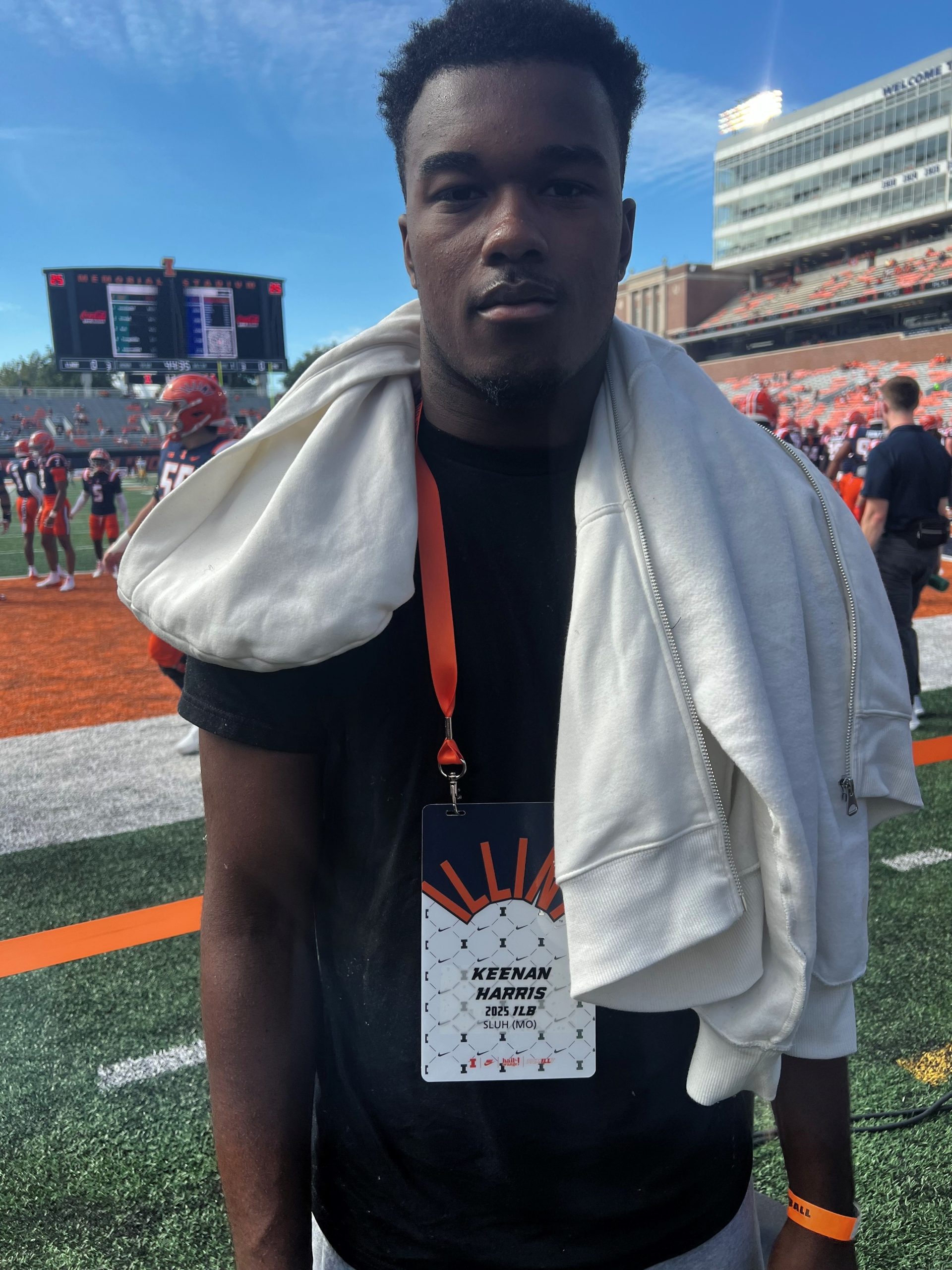 Ked's Recruiting Roundup - Safety Keenan Harris Keeping Close Tabs on Illinois