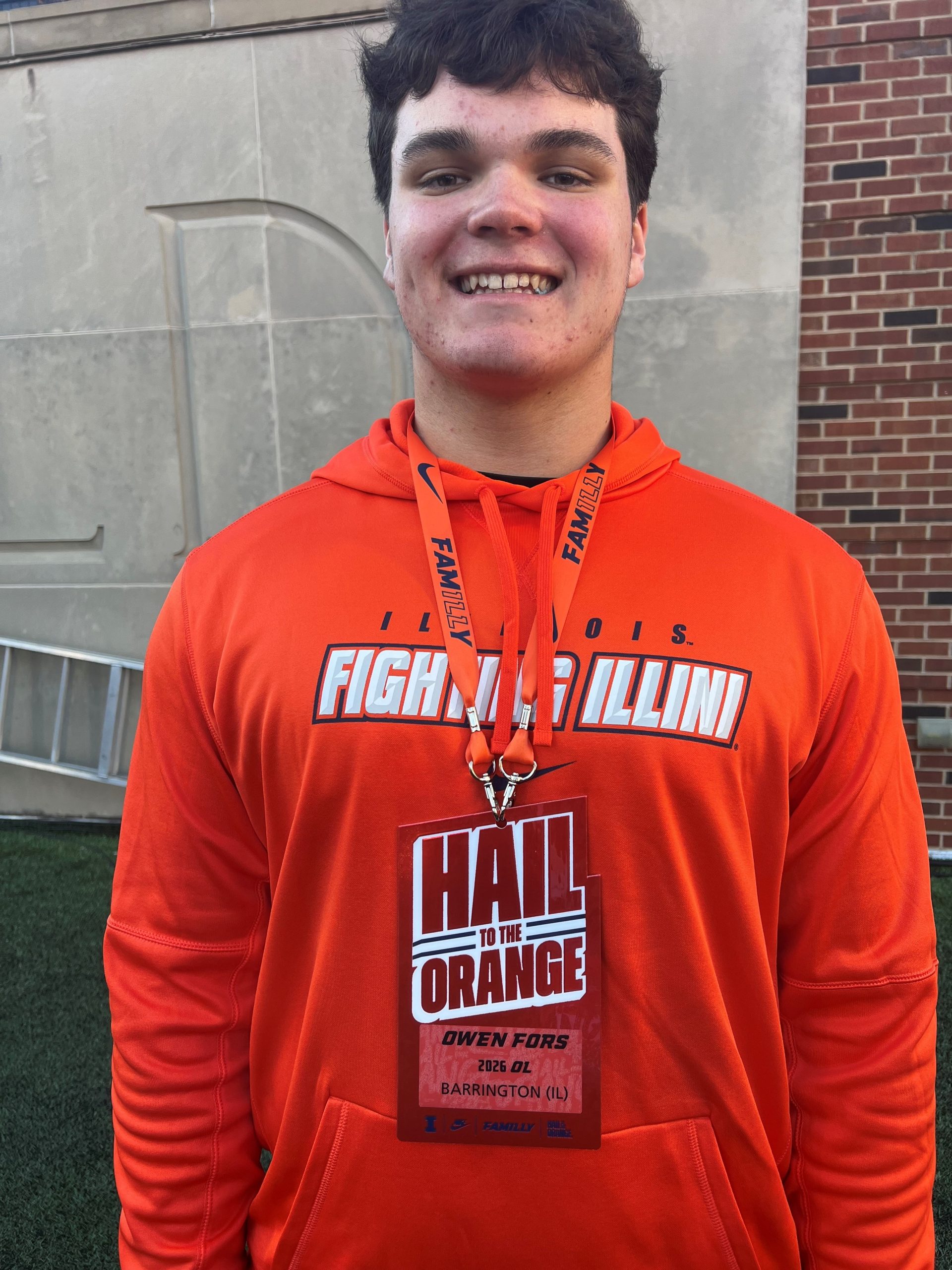 Ked's Recruiting Roundup - Barrington's Owen Fors Enjoys Illinois Visit More Than Coaches Could Imagine