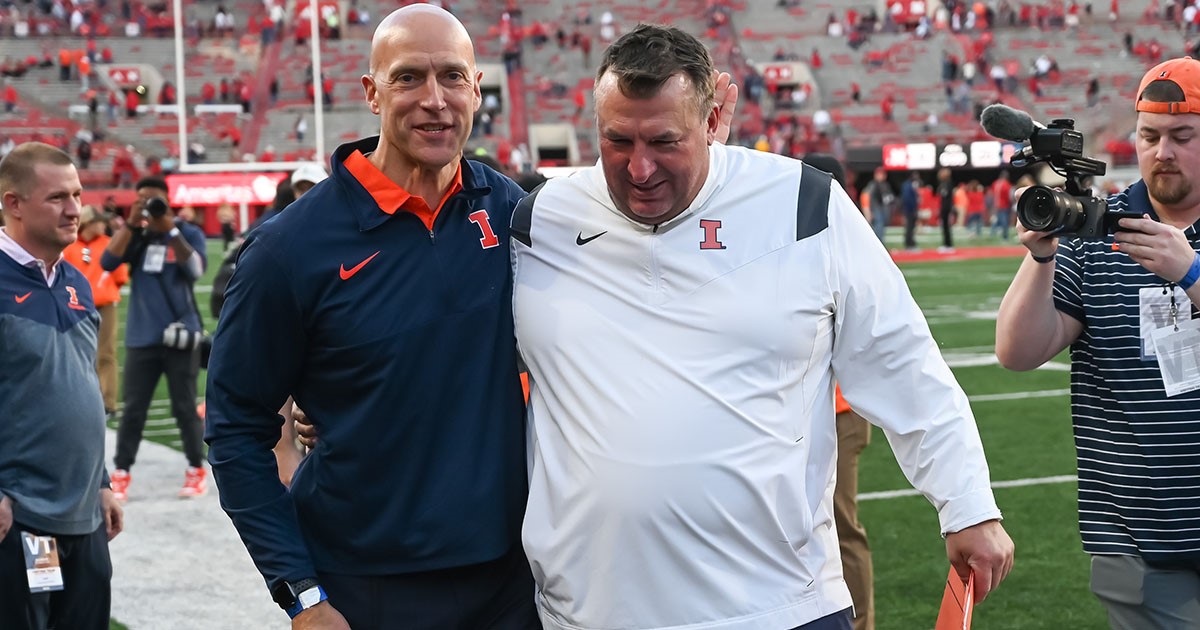 Whitman & Bielema Believe Illini’s Should Be In Future 12-Team CFP Contention