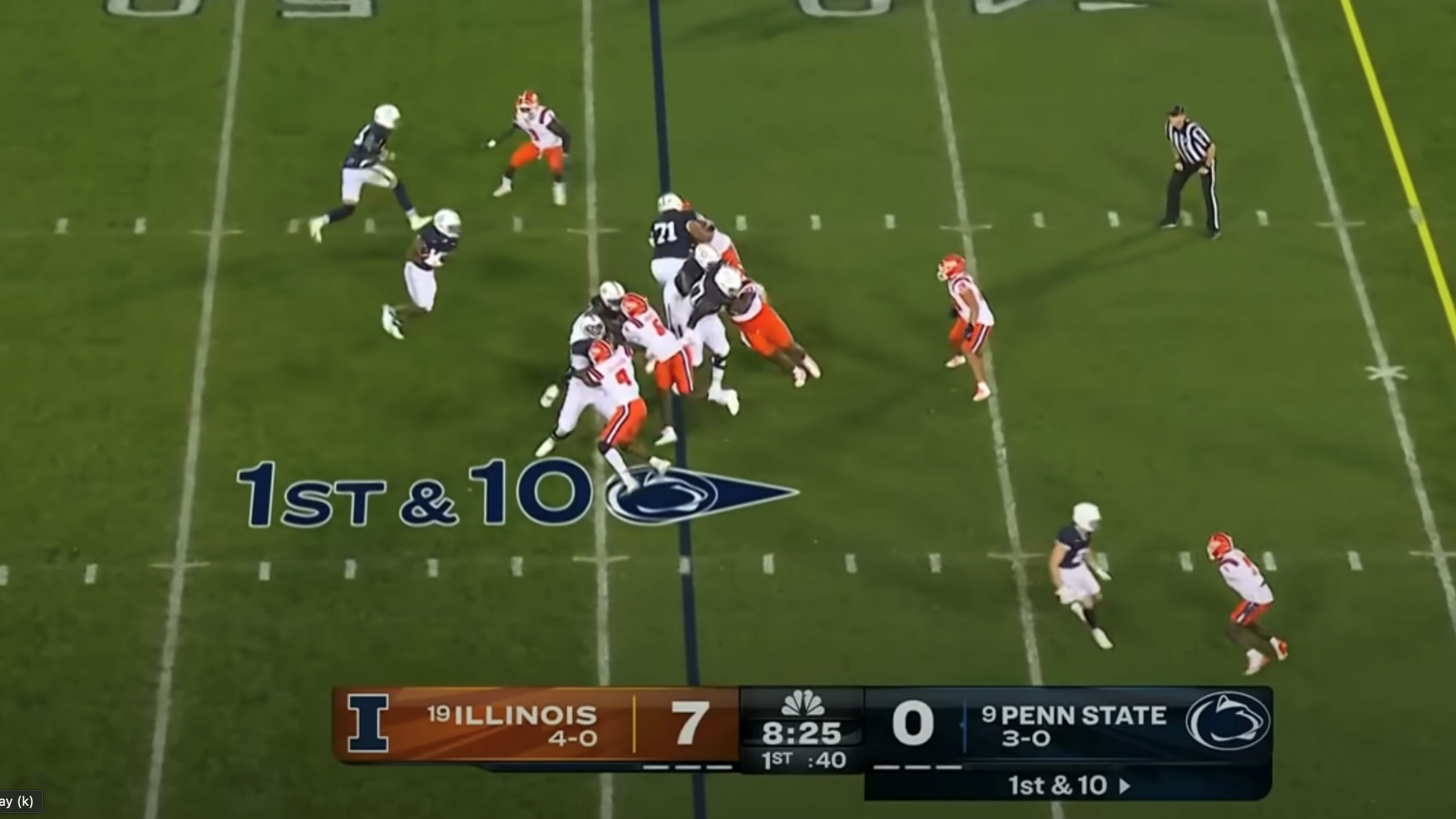 Illini Film Review: Penn State 21, Illinois 7 - Illini Had Opportunities in Happy Valley