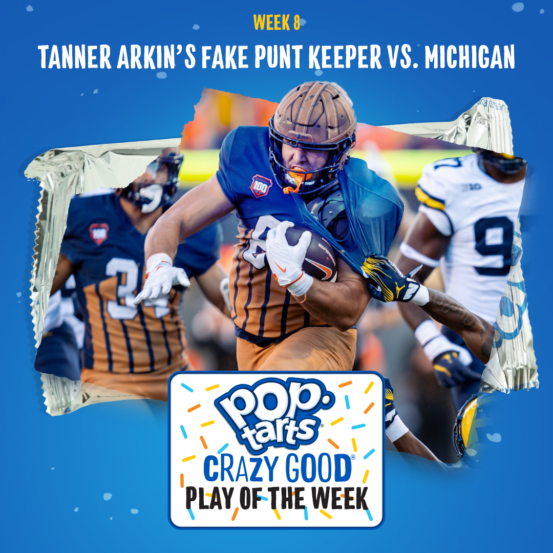 Fake Punt Earns Illinois the Pop-Tarts Crazy Good Play of the Week