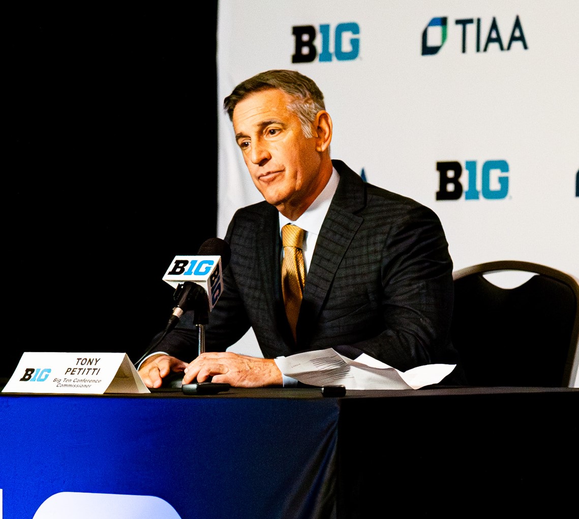 Big Ten Commissioner Tony Petitti “Comfortable” Changing Basketball Tournaments to 15-Team Bracket