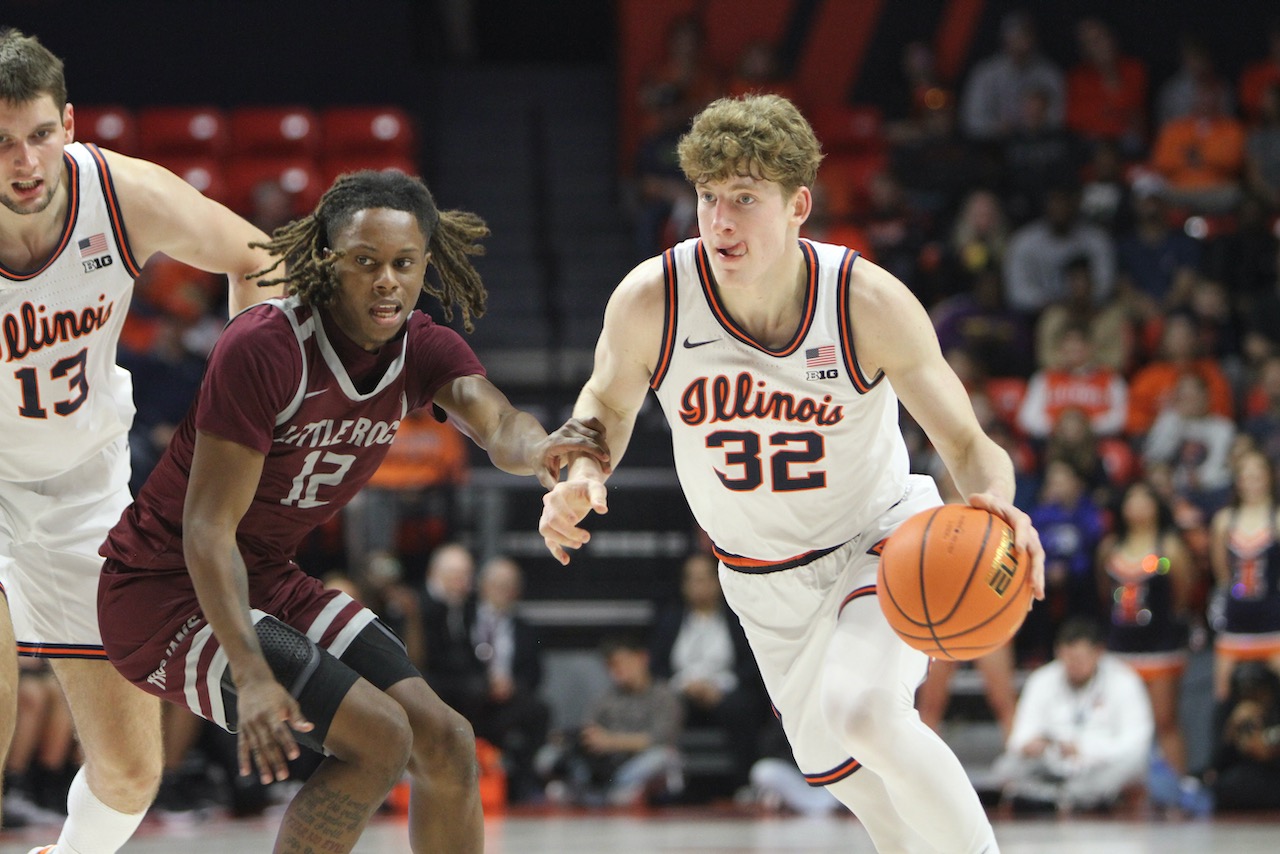 Illini Breeze Past Arkansas-Little Rock 92-34