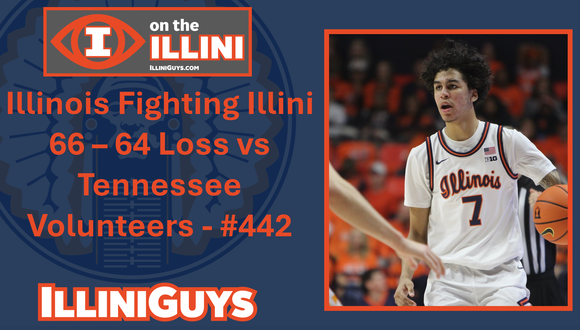 Illinois Fighting Illini's 66 – 64 Loss to the Tennessee Volunteers #442 - YouTube Edition