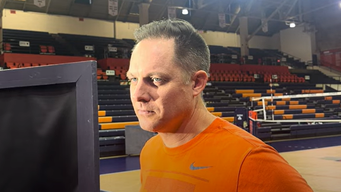 Illini VB coach Chris Tamas pre-NCAA presser