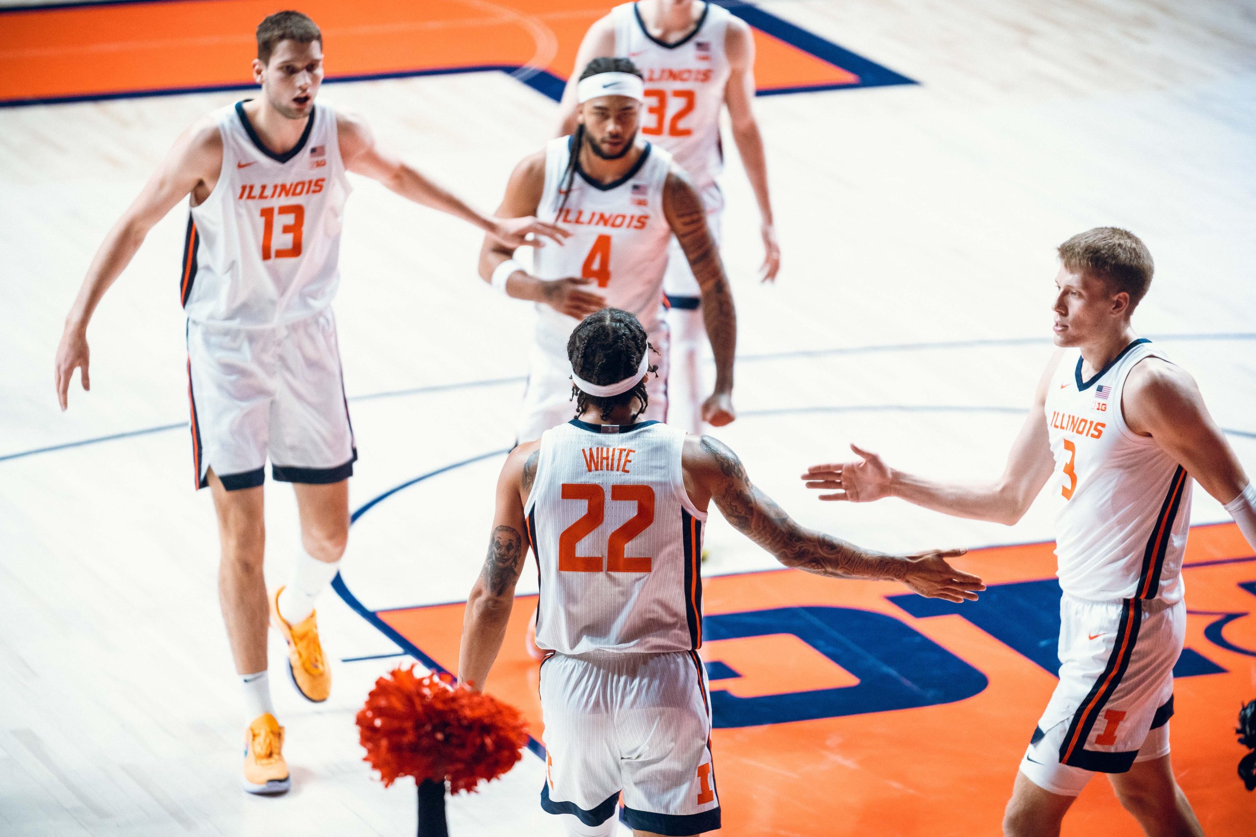 ‘Those are actually the plays that win”: Underwood Applauds Illini Rebounding Effort vs. Badgers