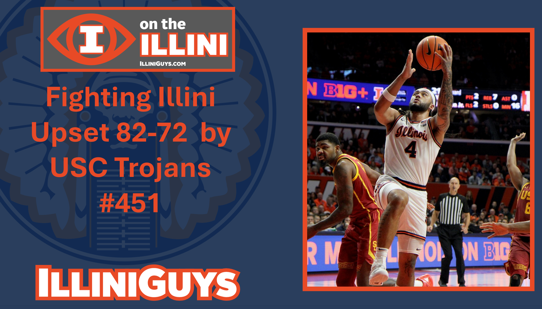 Fighting Illini Upset 82-72 by USC Trojans - #451 - YouTube Edition