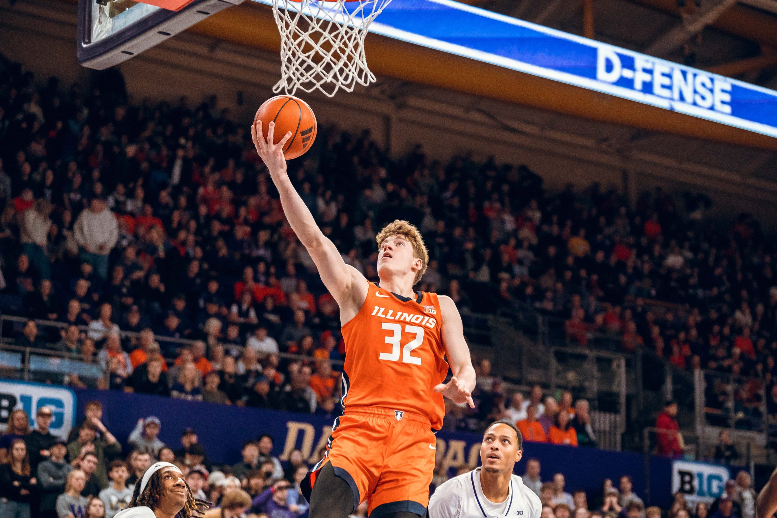 #22 Illini Hold Off Huskies to Complete Pacific Sweep, 81-77