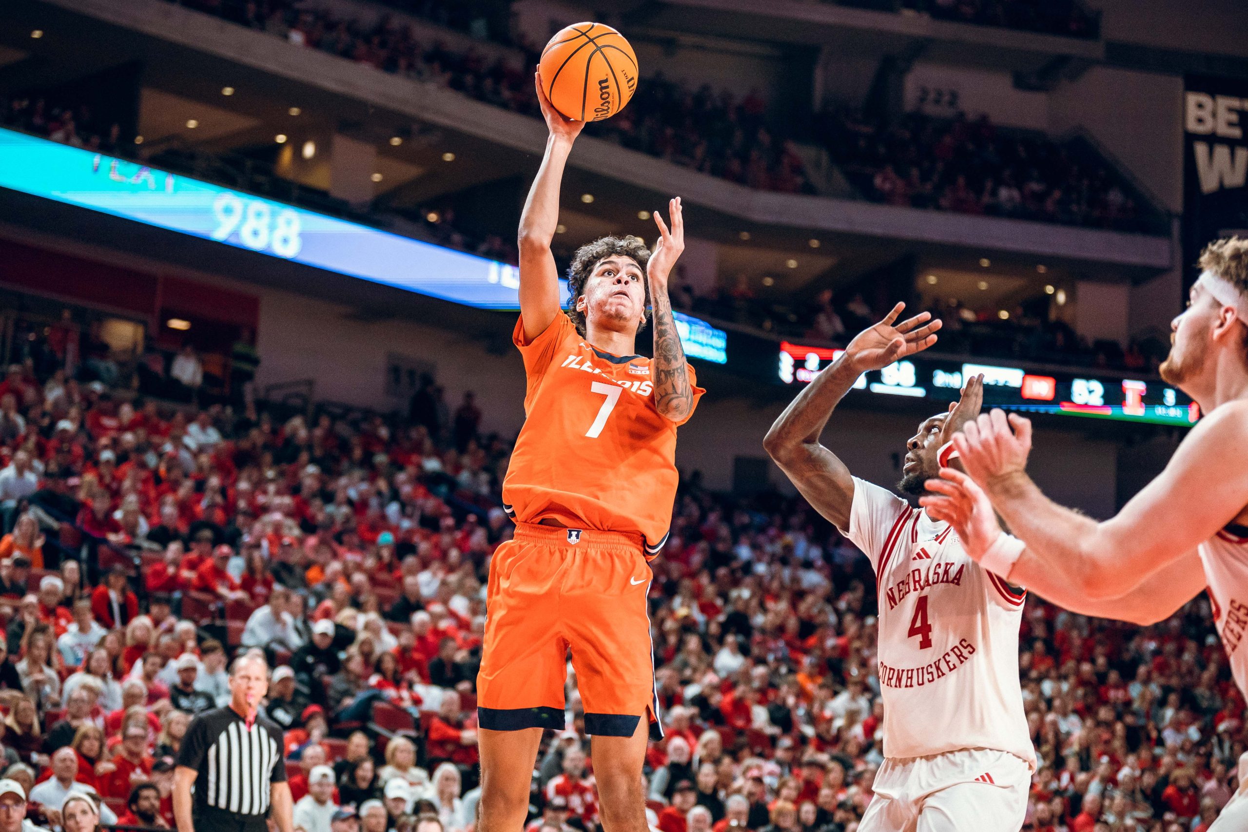 Underwood To Consider Lineup Changes After #18 Illini Suffer Sloppy 80-72 OT Loss at Nebraska