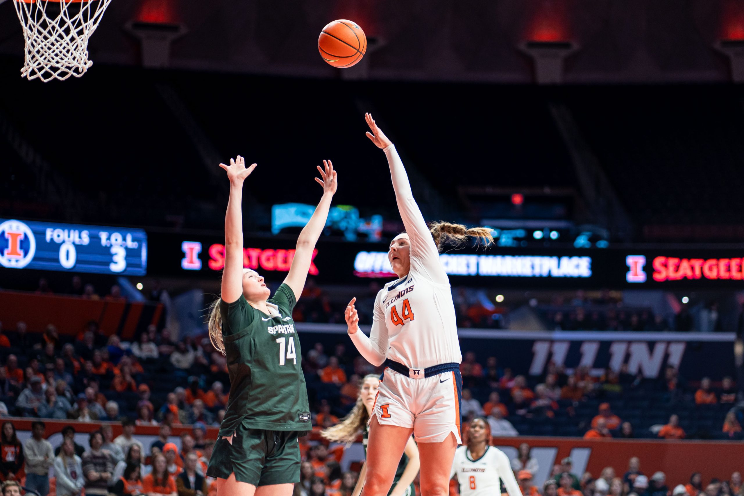 Turnovers Doom Illini Women in 86-68 Loss to 22nd Ranked Michigan State