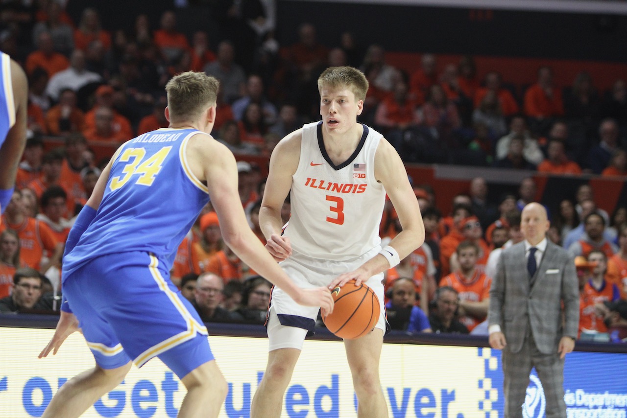 Why Brad Underwood Loves Seeing Ben Humrichous at the Small Forward Wing Spot