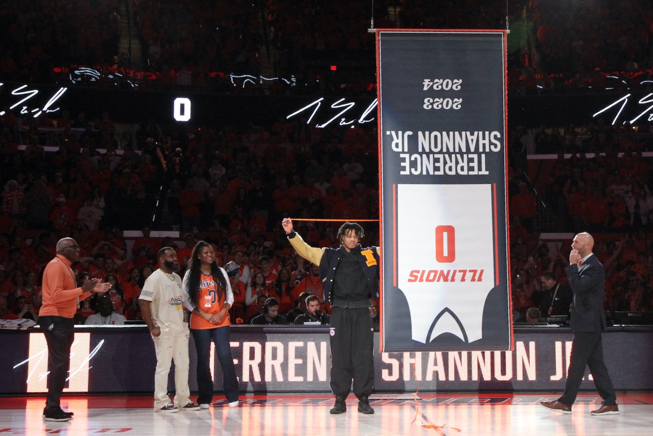 ‘We stole that moment from Terrence’: Whitman Apologizes For Shannon Jr.’s Jersey Banner Being Upside Down