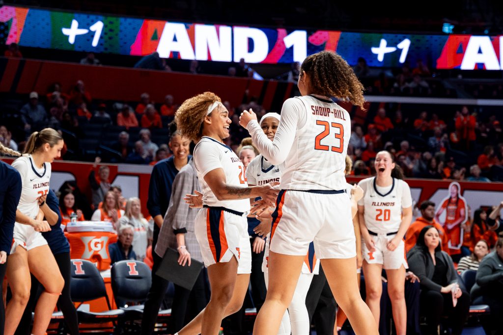 We Re Different Green S Rebuild Of Illini Women S Basketball Reaches WBB05840 1024x683 