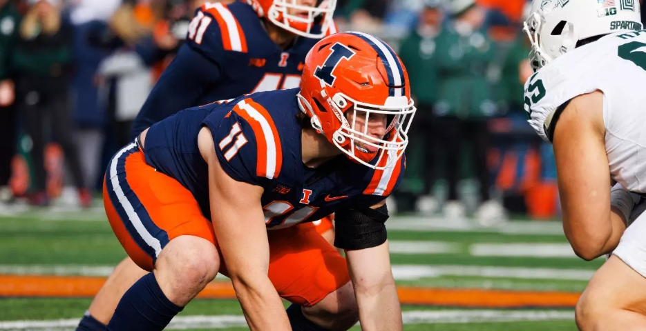 REPORT: Illinois DL Alex Bray Entering Post-Spring Transfer Portal