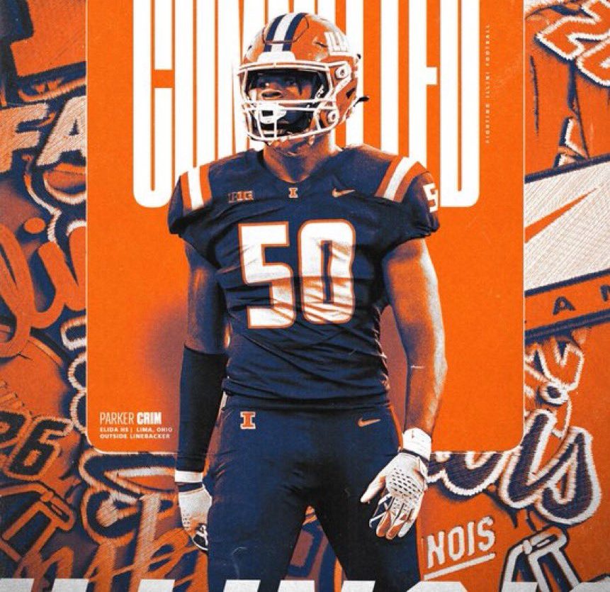 Ked's Recruiting Roundup: The Illini Add DL Parker Crim To 2026 Class