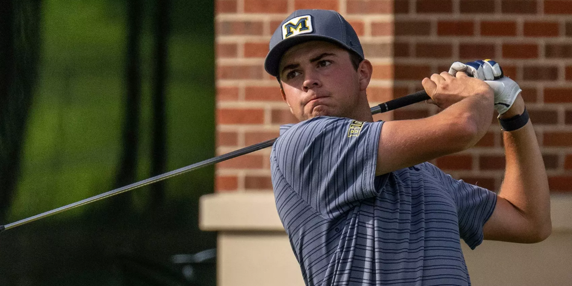 Hail to the Victor: Michigan’s Hunter Thomson Wins NCAA Urbana Regional Medalist Honor