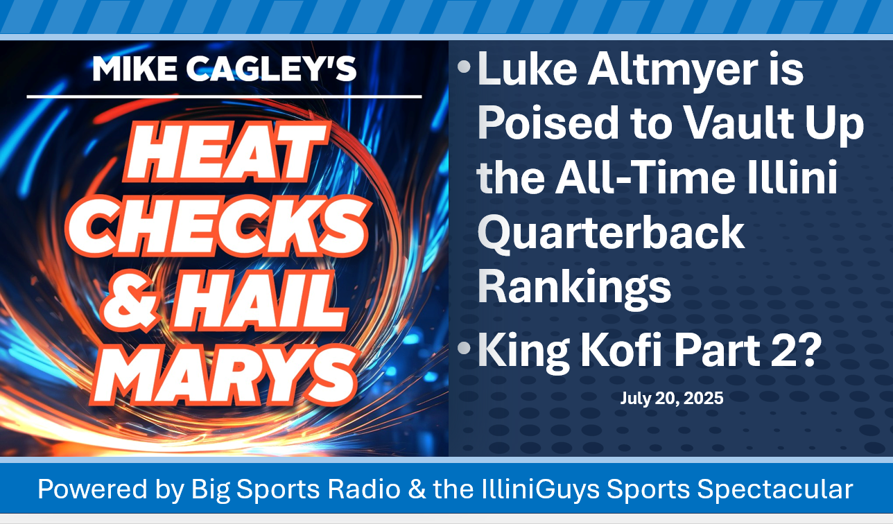 Heat Checks & Hail Marys – Luke Altmyer Poised to Soar Up All-Time Illini QB Rankings & Kofi Part II - YouTube Edition