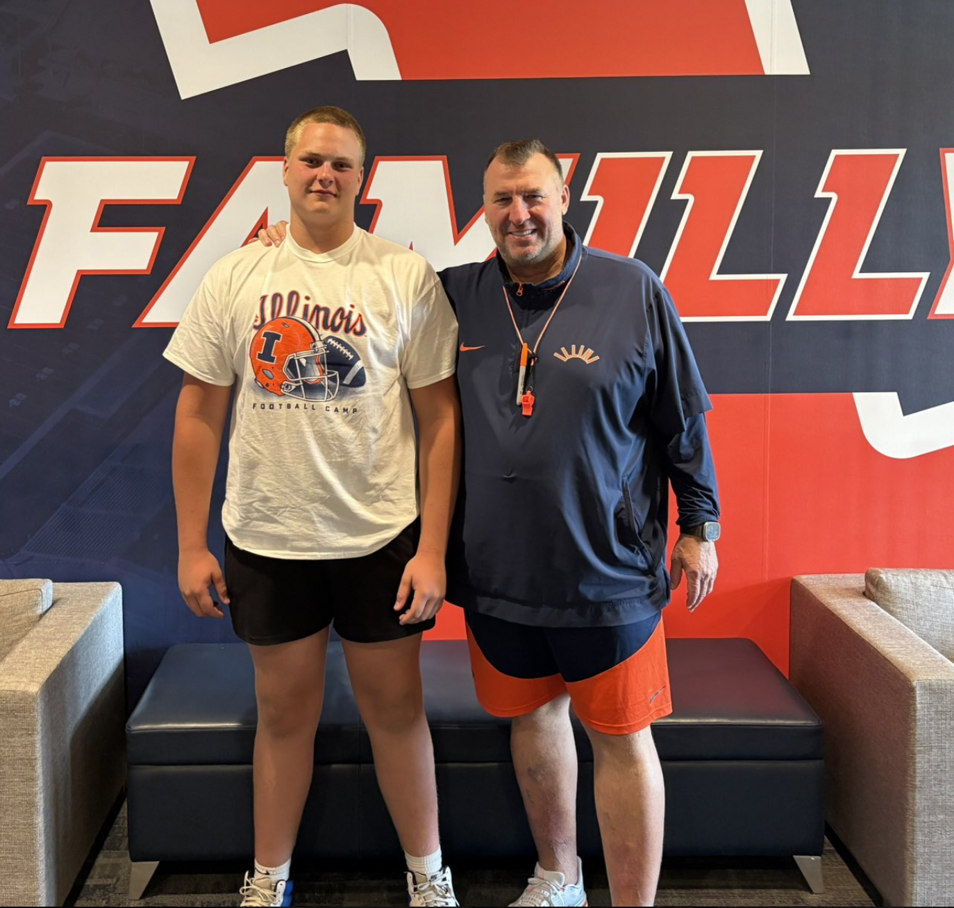 2027 Illini OL Target Soren Fifer: Everything I’m taught here is translatable’