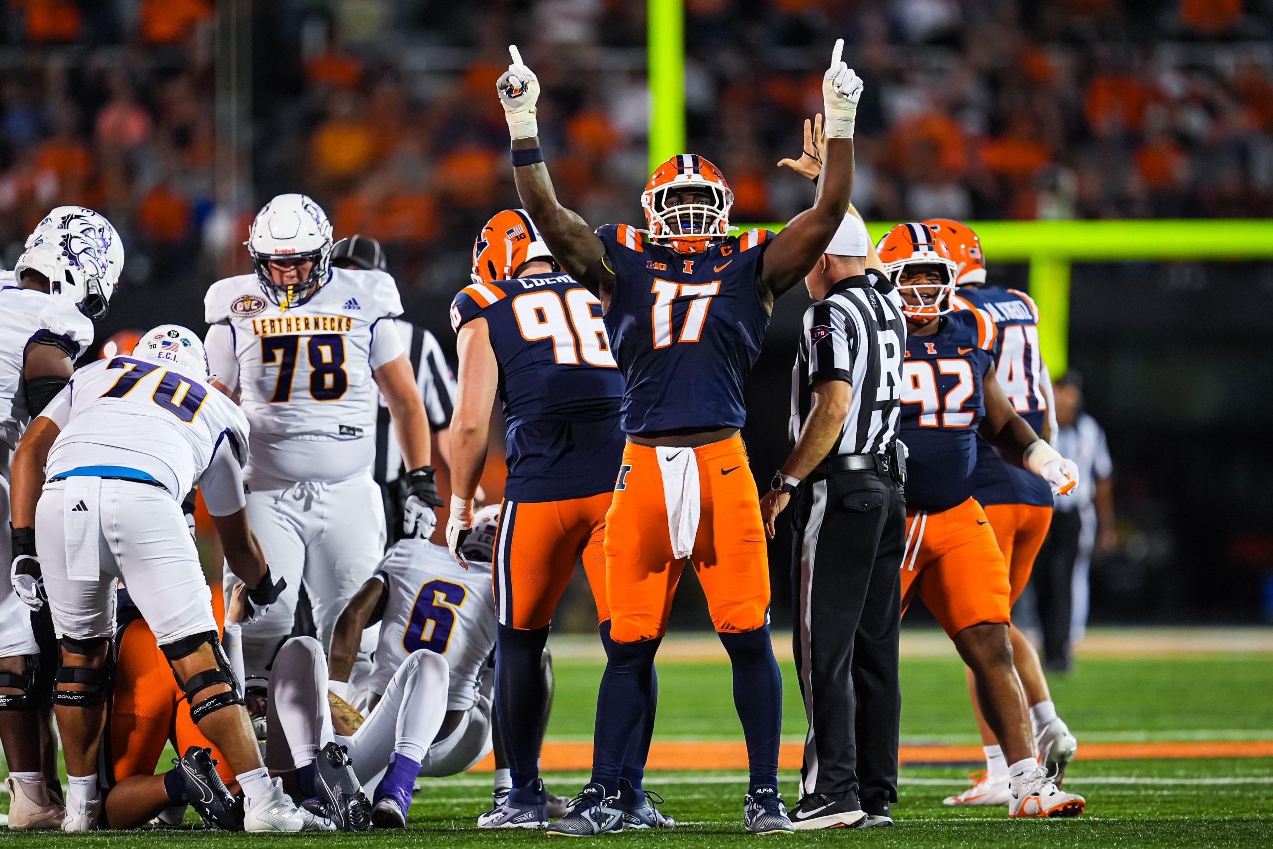 Illini Football: Week 1 WIU Grades