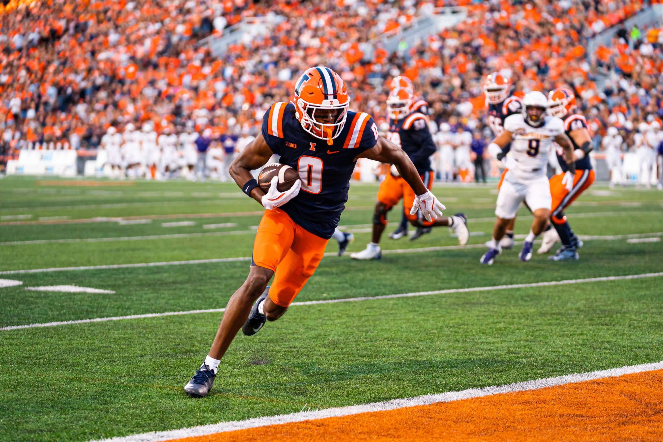 Illini Ring Their Leathernecks - Illinois Controls FCS Opponent in 52-3 Blowout