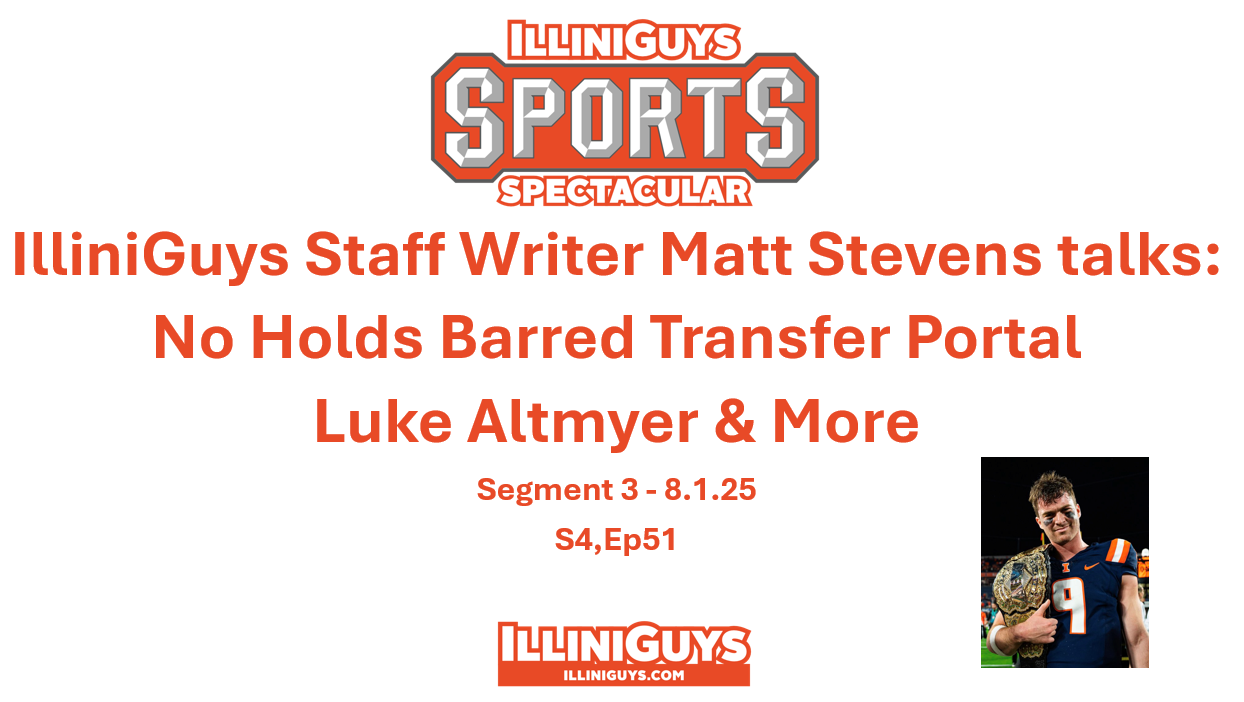 Matt Stevens Talks No Holds Barred Transfer Portal, Luke Altmyer & More - S4Ep51 - Seg 3 - 8.1.25