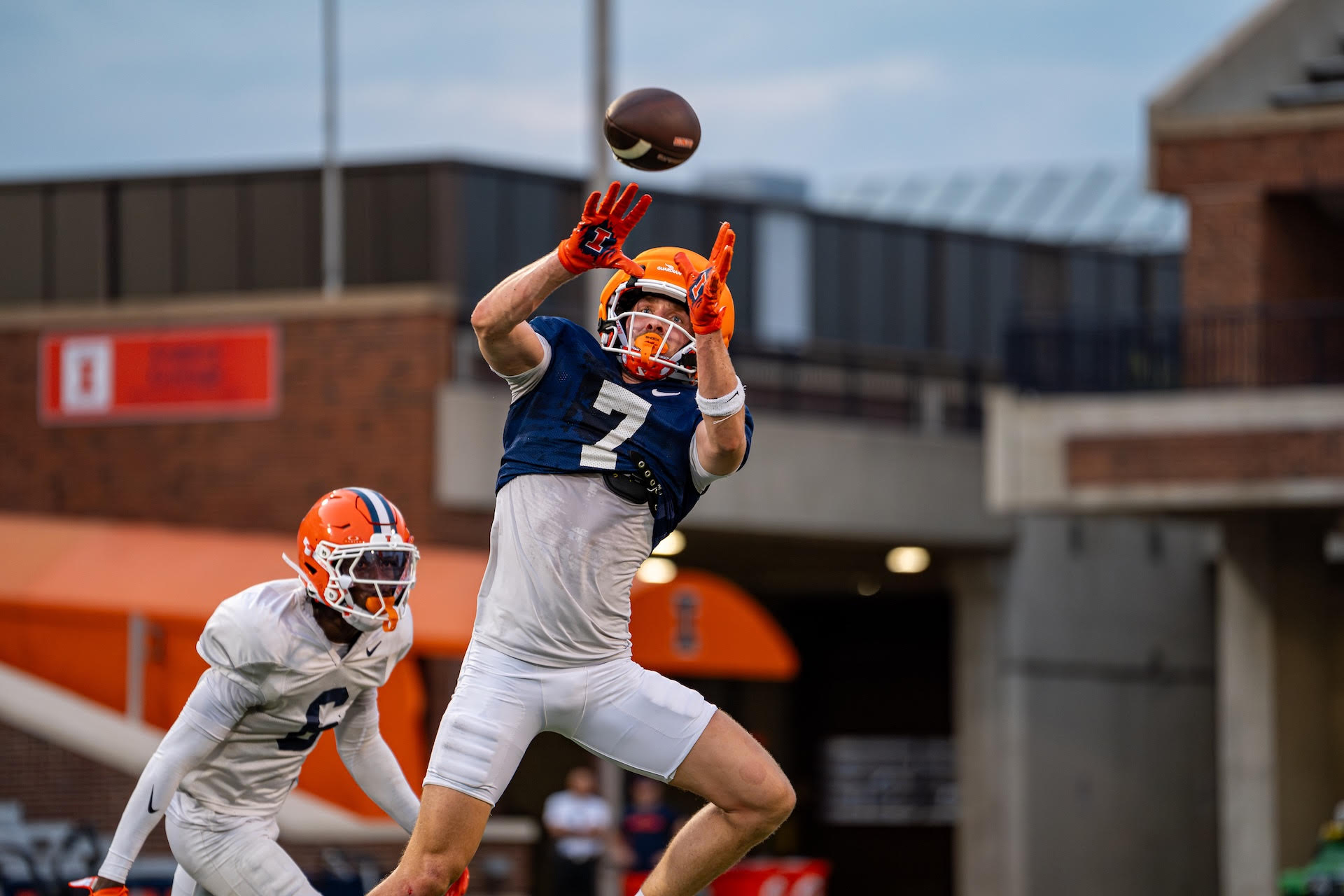 Capka-Jones’ Consistency Continues Throughout Illini Preseason Camp