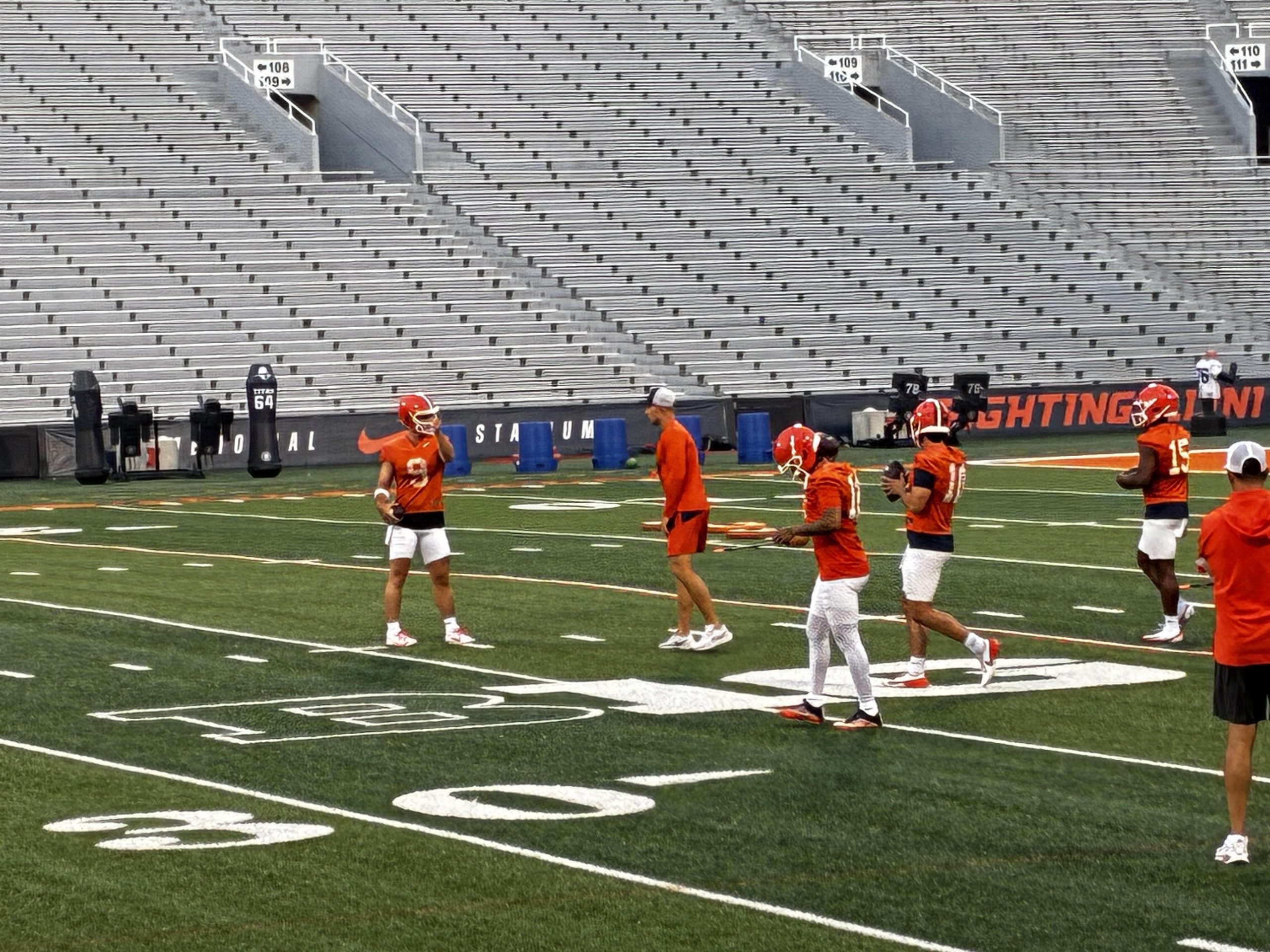 Illini Football 2025 Preseason Camp Practice Report #1 - Welcome to a New, Clean Slate of Preparation For Bielema’s Fifth Season