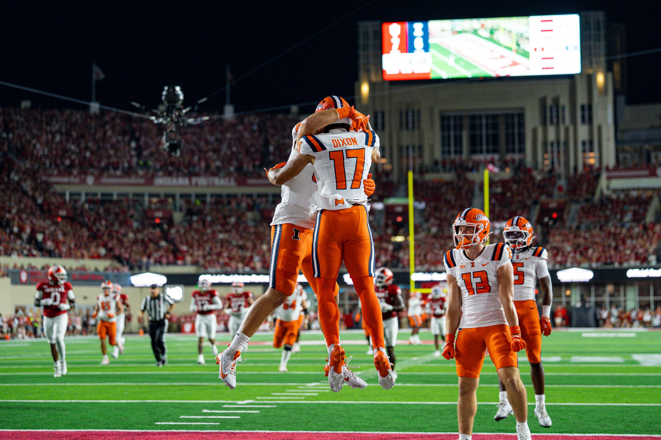 9th Ranked Illini Suffer Historic 63-10 Loss at No. 19 Indiana