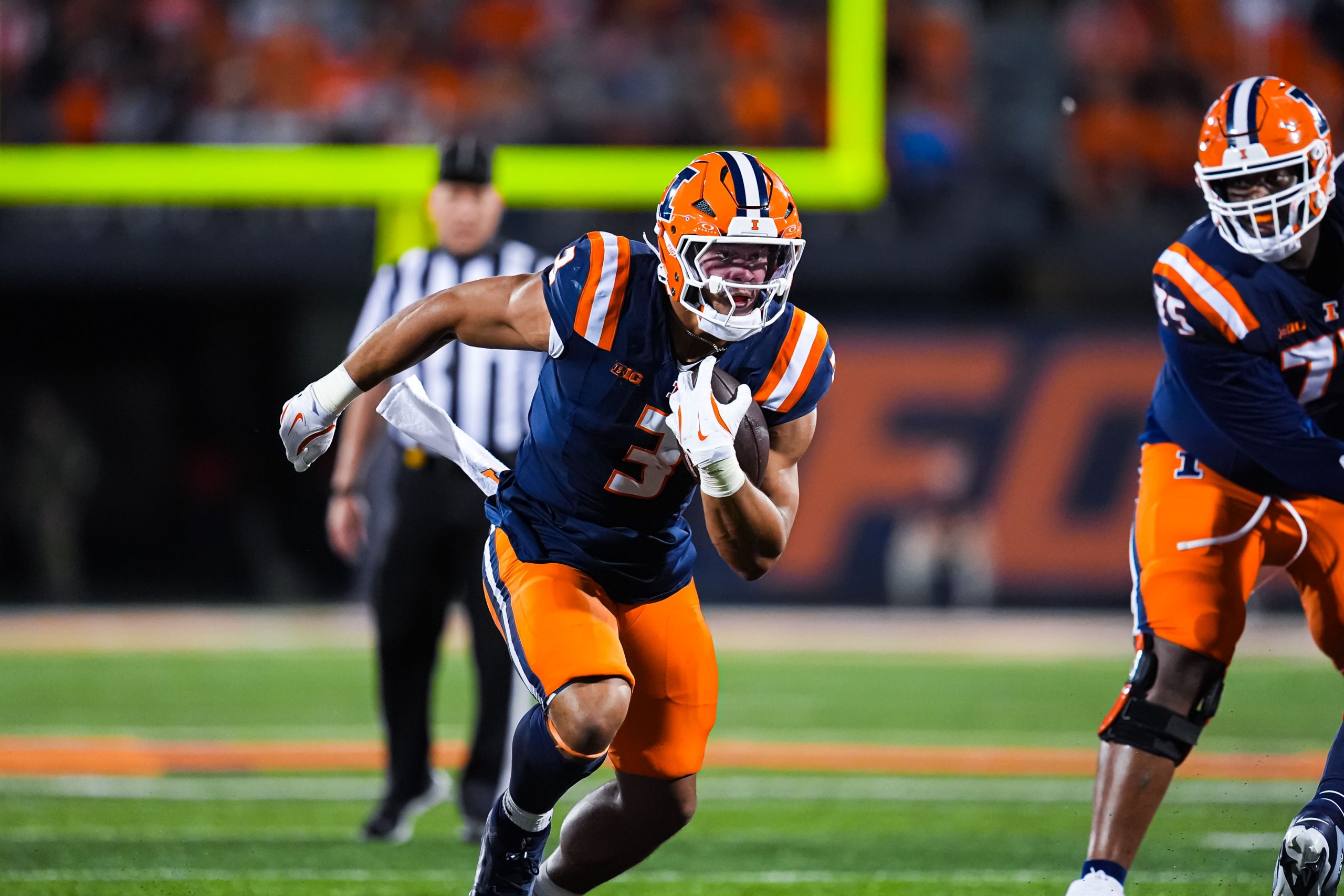 The Kaden Feagin ‘Freight Train’ Getting Rolling as No. 9 Illini Enter Big Ten Play