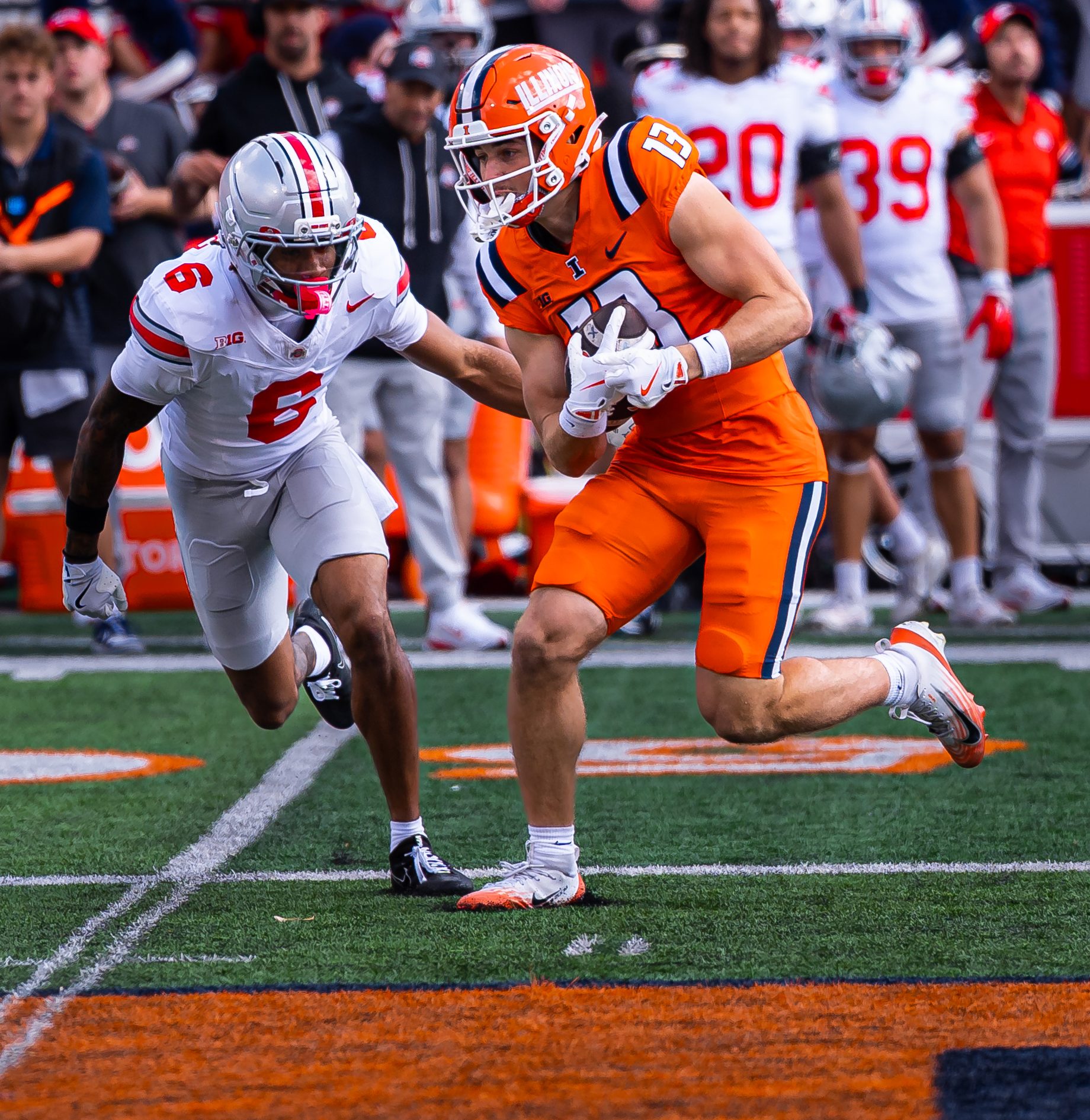 No. 1 Ohio State 34, No. 17 Illinois 16 - IlliniGuys Grades - Illinois Makes Too Many Critical Errors
