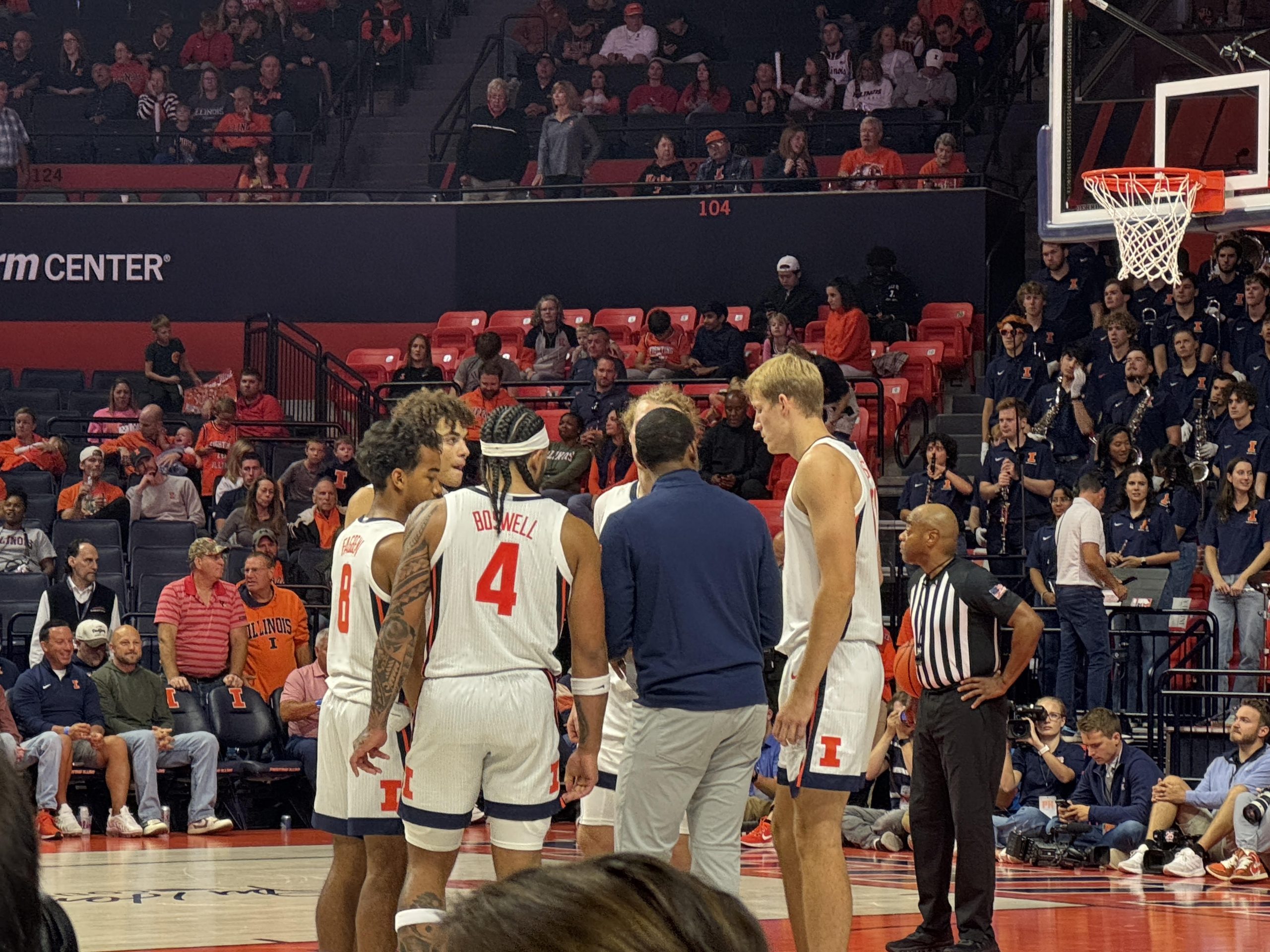 No. 17 Illinois Flies Past Illinois State 92-65 in Exhibition Game