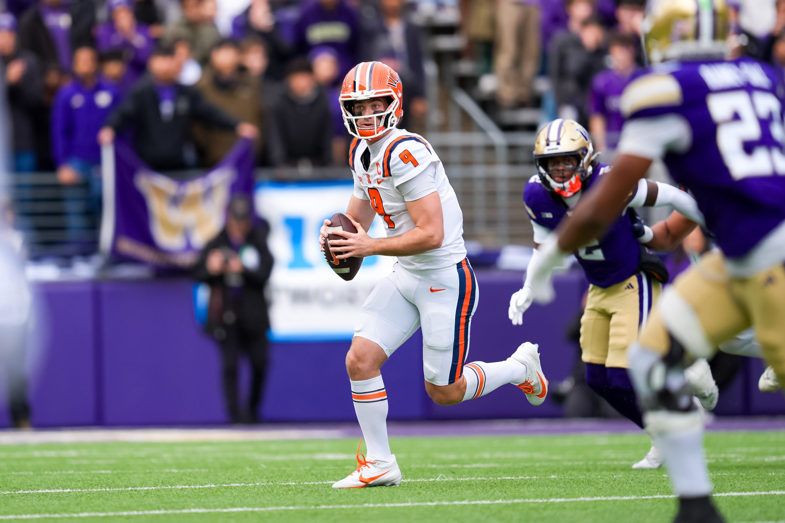 IlliniGuys Grades: Washington 42, No. 23 Illinois 25 - Defense Needs Serious Tutoring Help