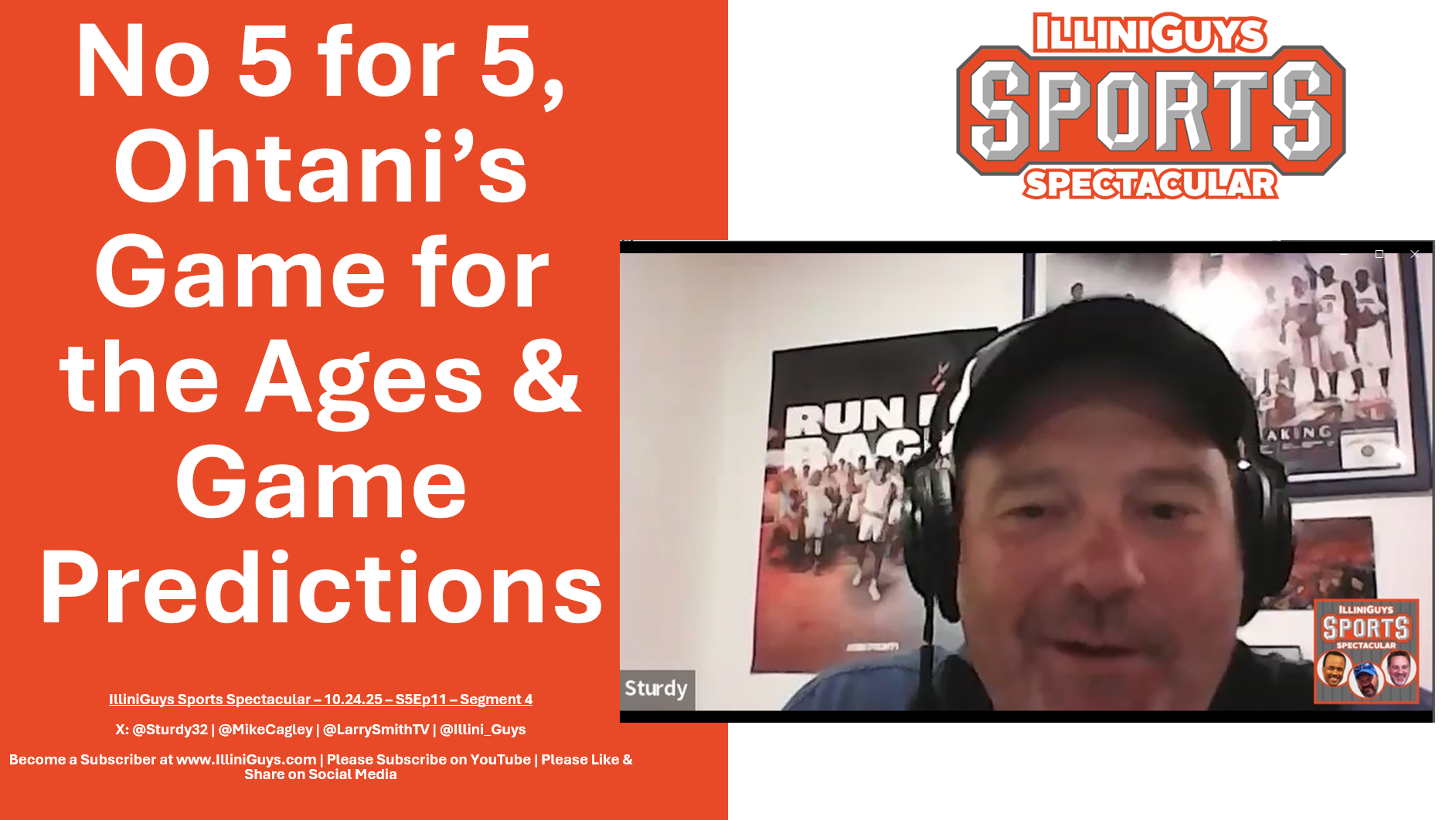 Sports Spectacular - No 5-for-5, Ohtani & Game Predictions - S5Ep11 - Seg 4 - 10.24.25