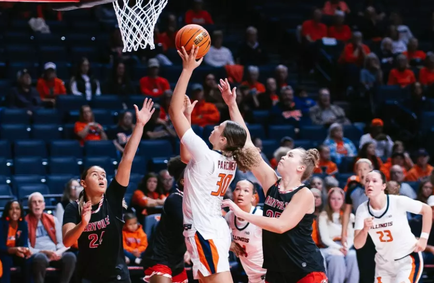 Illini Women Triumph 79-60 in Exhibition Test Against Maryville