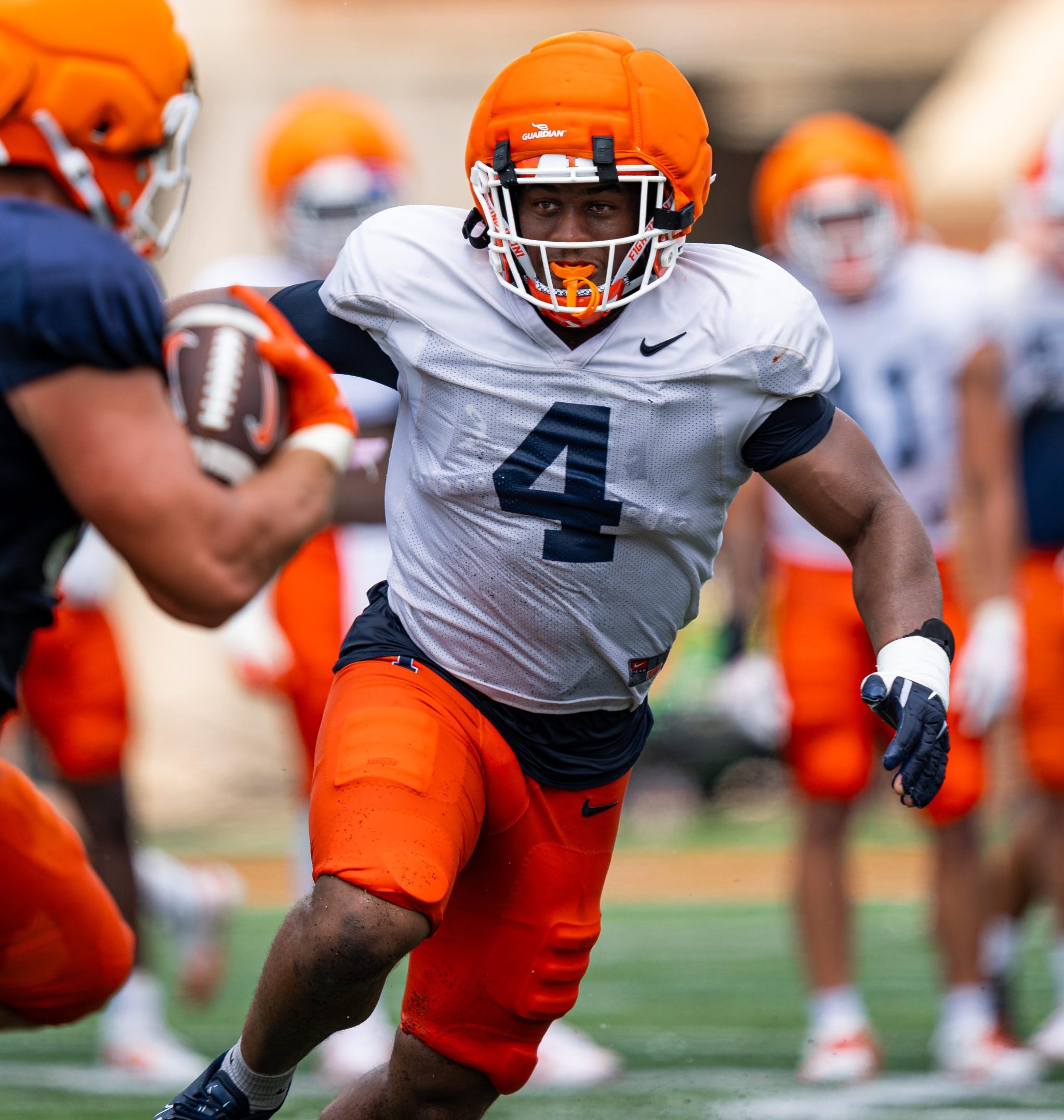 Illini Excited For Unleashing of Healthy Daniel Brown at Rush Linebacker