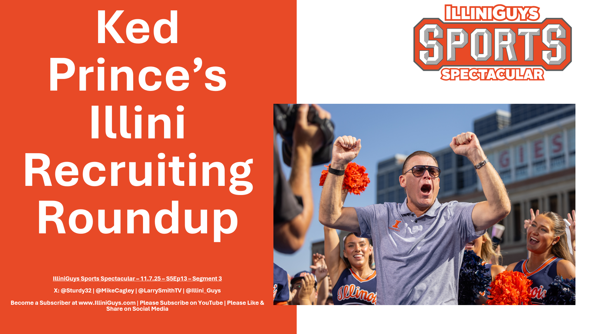 IlliniGuys Sports Spectacular - Ked Prince's Illini Recruiting Roundup - S4Ep13Seg3 - 11.7.25