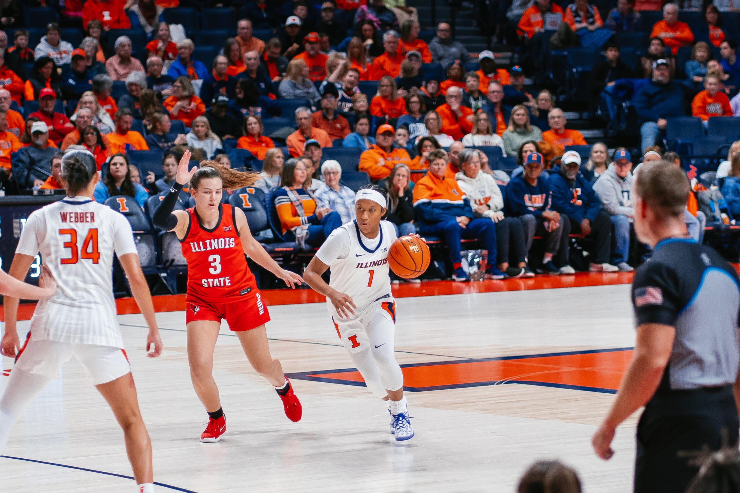 Veterans Power Illini Past Illinois State, 75-65