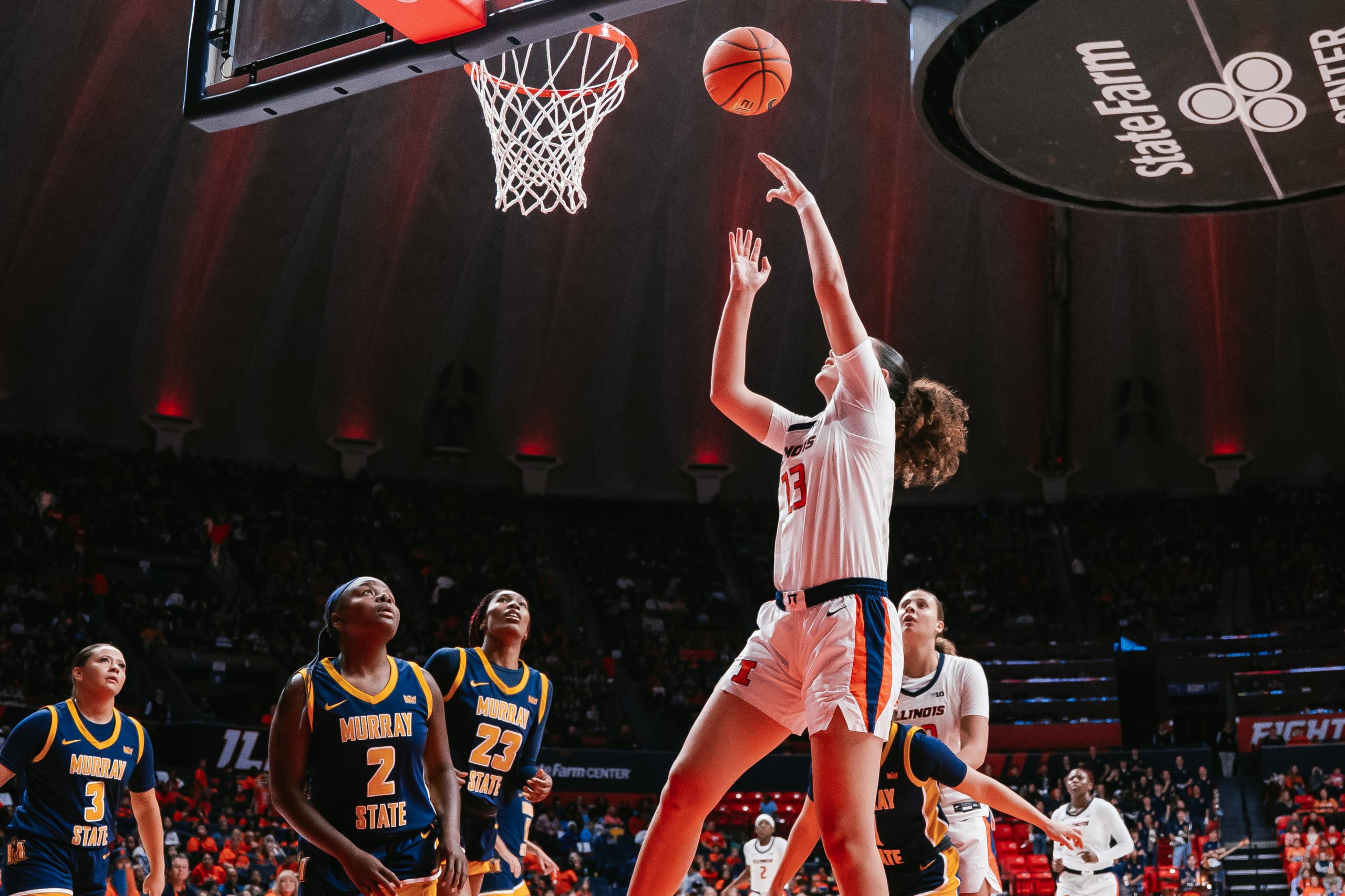 Illinois Bounces Back with 84-64 win over Murray State on Field Trip Day
