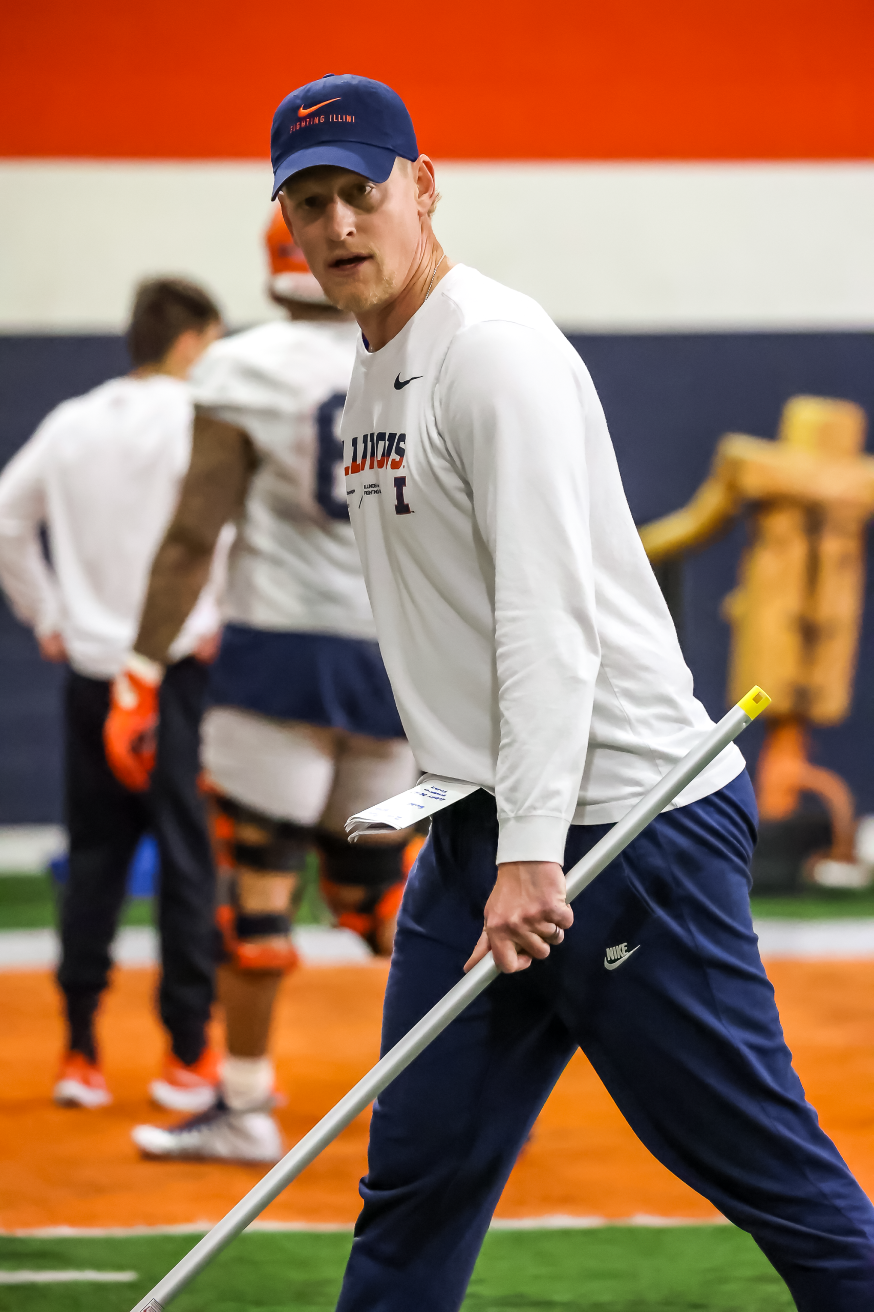Former Illini OLB Coach Charlie Bullen Calling Giants Defense on Monday Night Football
