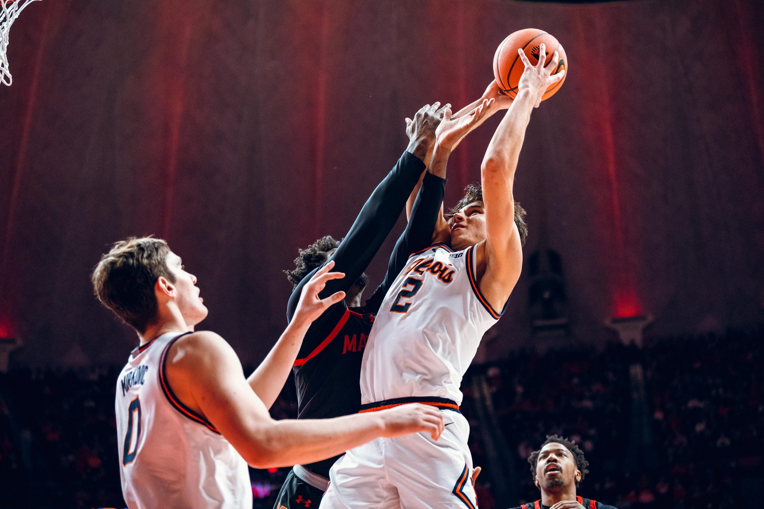 Stojakovic Delivers Season High as No. 11 Illini Race Past Terps, 89-70