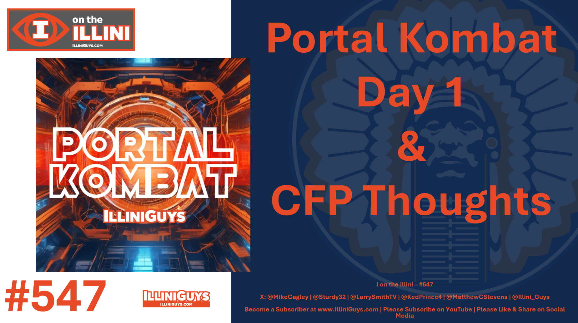 547 Portal Kombat Day 1 & CFP Thoughts - YouTube Edition