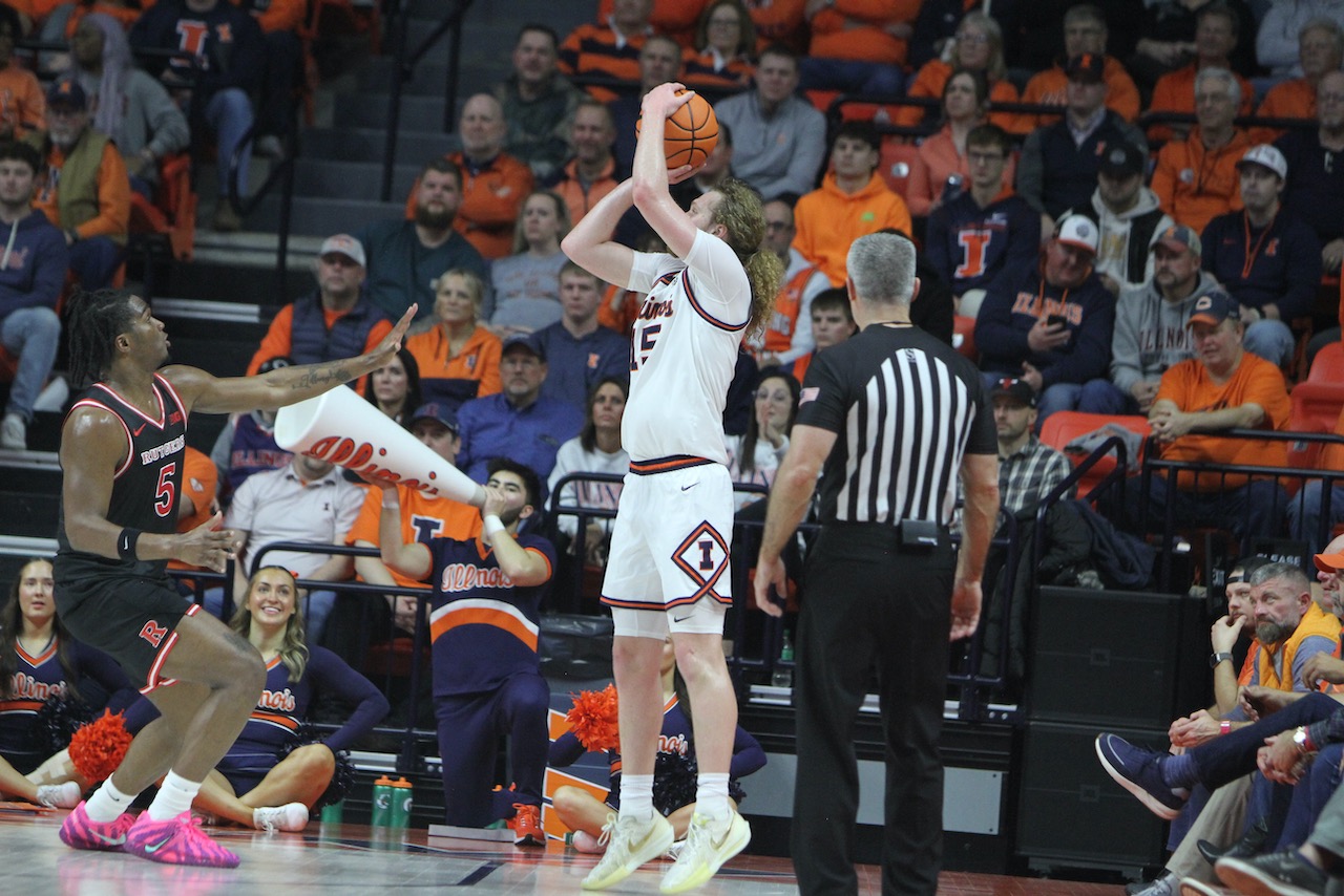 No. 16 Illini Blow Past Rutgers 81-55 for 4th Straight Win