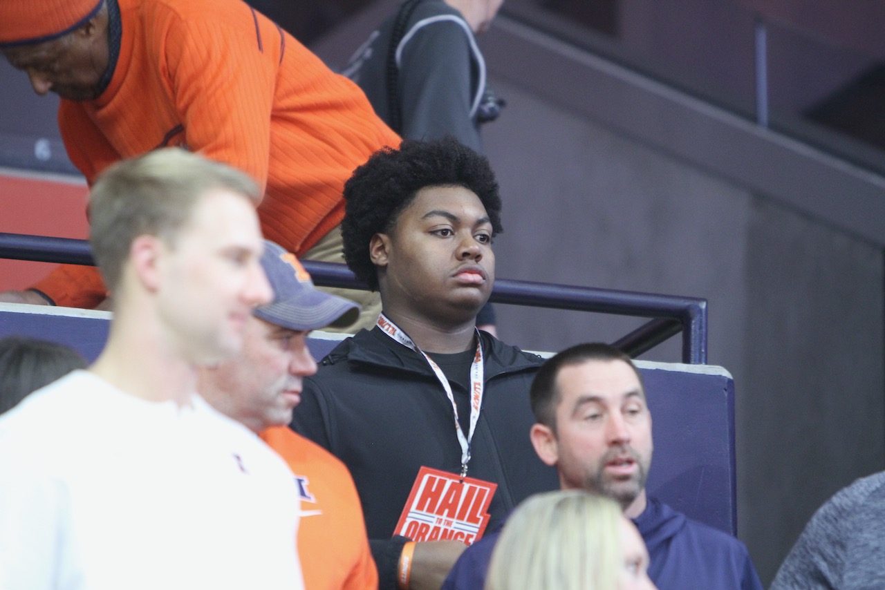 ‘It’s special’: Brother Rice DL Brayden Parks recaps Junior Day at Illinois