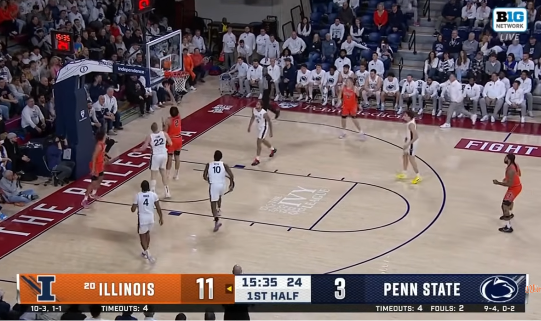 Watch: No. 20 Illini at Penn St. highlights