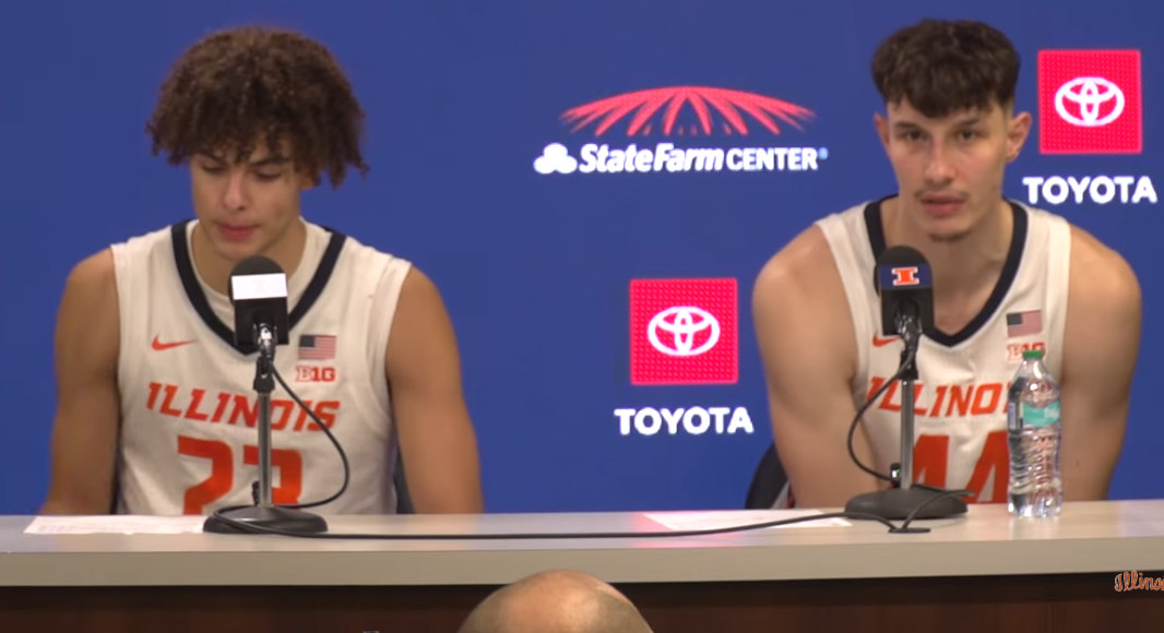 Watch: Illini coach Underwood & players postgame Minnesota presser