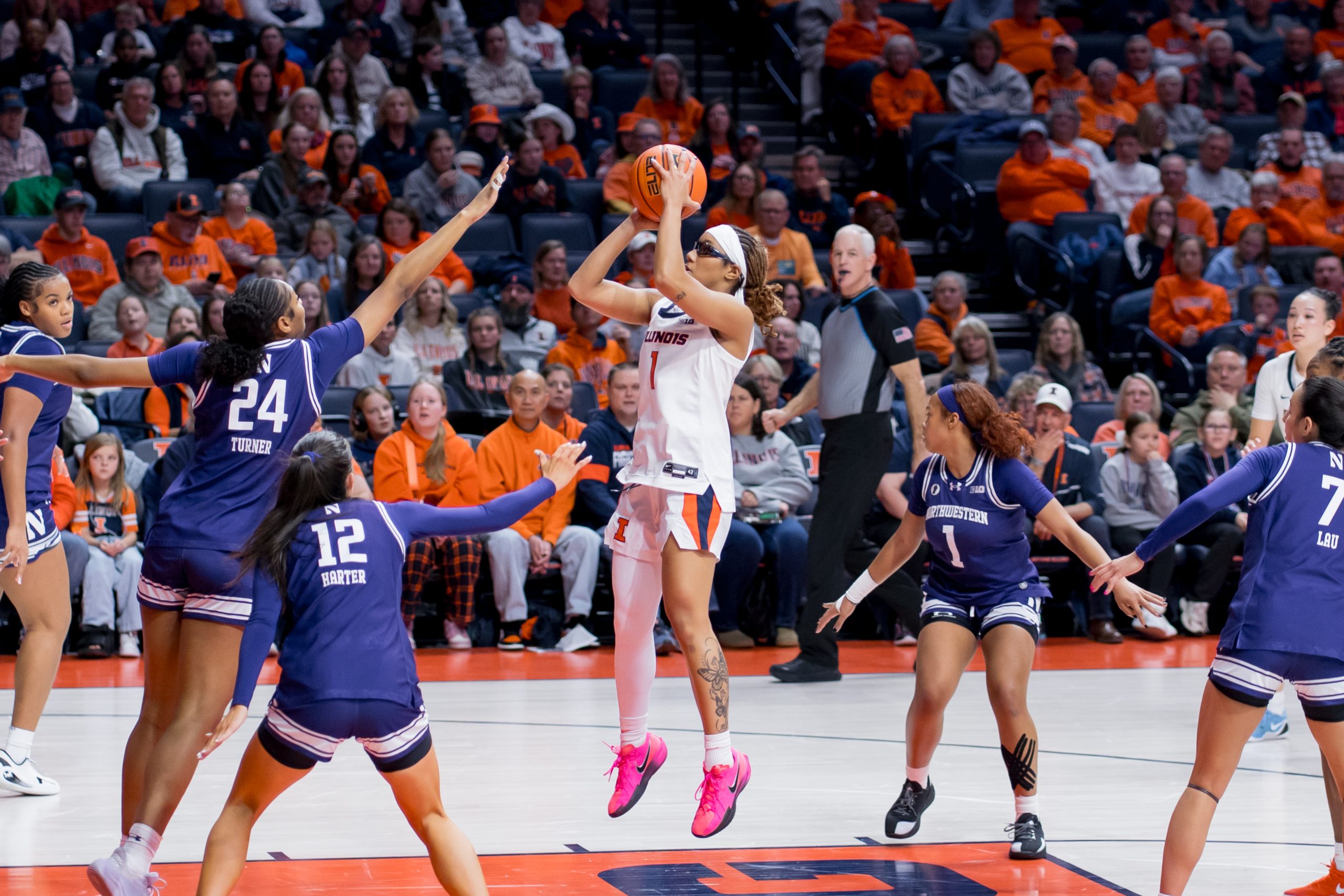 Jackson-Guyton Combination Giving No. 25 Illini Different Look Without Gretchen Dolan