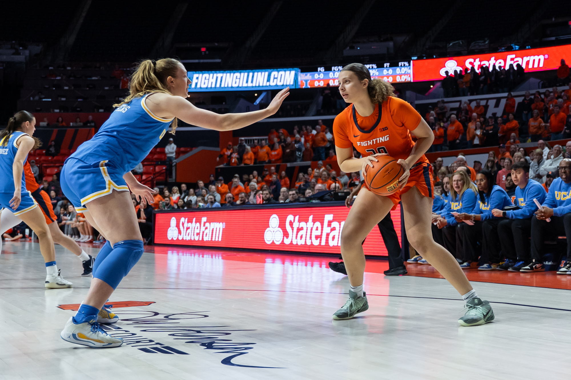 Parchment's Big Second Half Can't Keep Illini From 80-67 Loss to No. 2 UCLA