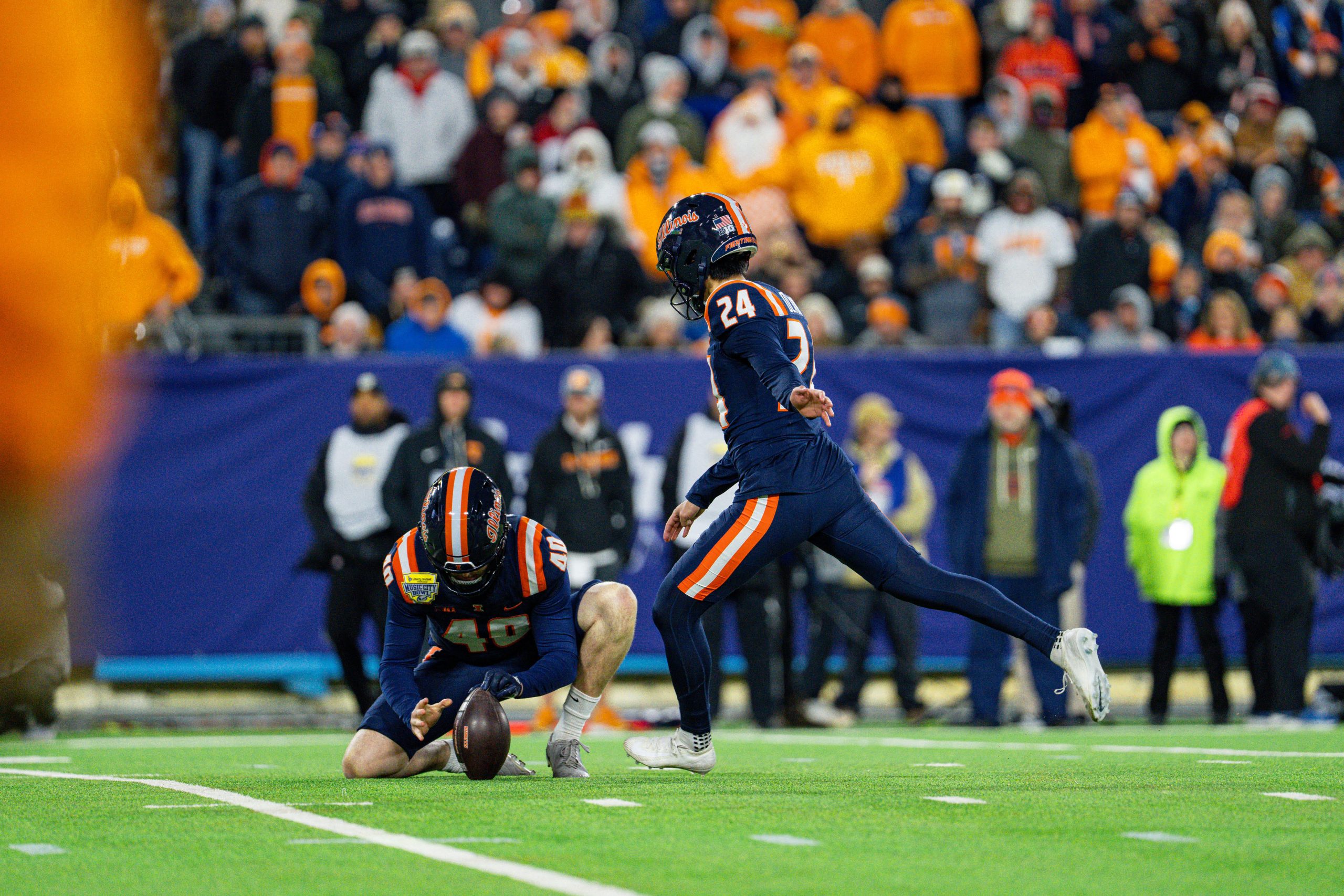 All-Big Ten Kicker David Olano Enters Transfer Portal