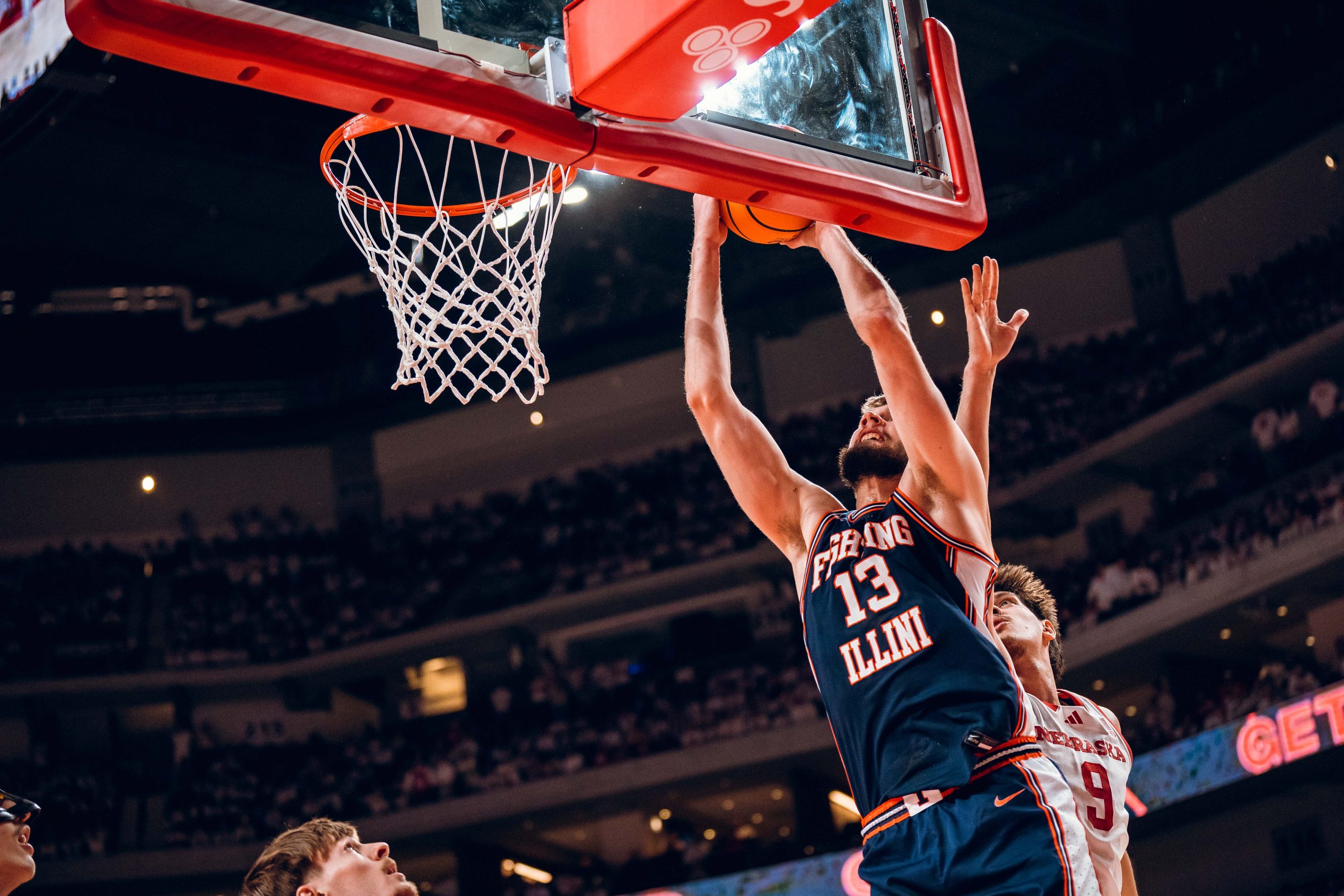 9th Ranked Illini Overpower No. 5 Nebraska for Record-Setting 78-69 Road Win