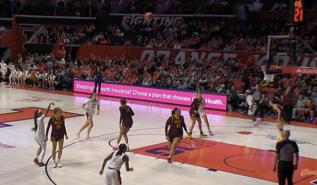 Watch: Illini vs. No. 22 Minnesota highlights